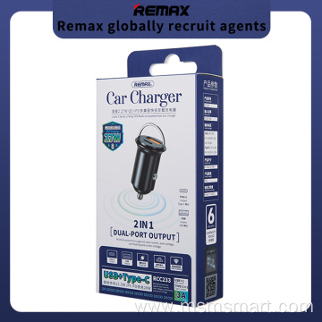 Remax RCC233 Qc Pd 30W Adapter Usb Car